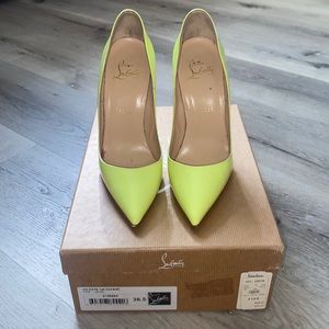 Christian Louboutin Neon Stilletos